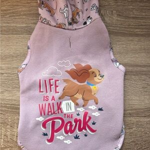 Disney Dogs Hoodie - Life is a Walk in the Park